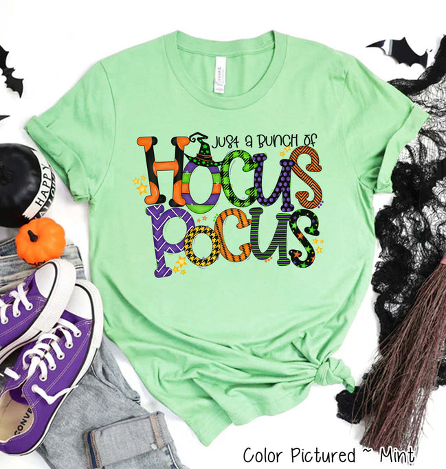 Just A Bunch of Hocus Pocus Halloween Tee