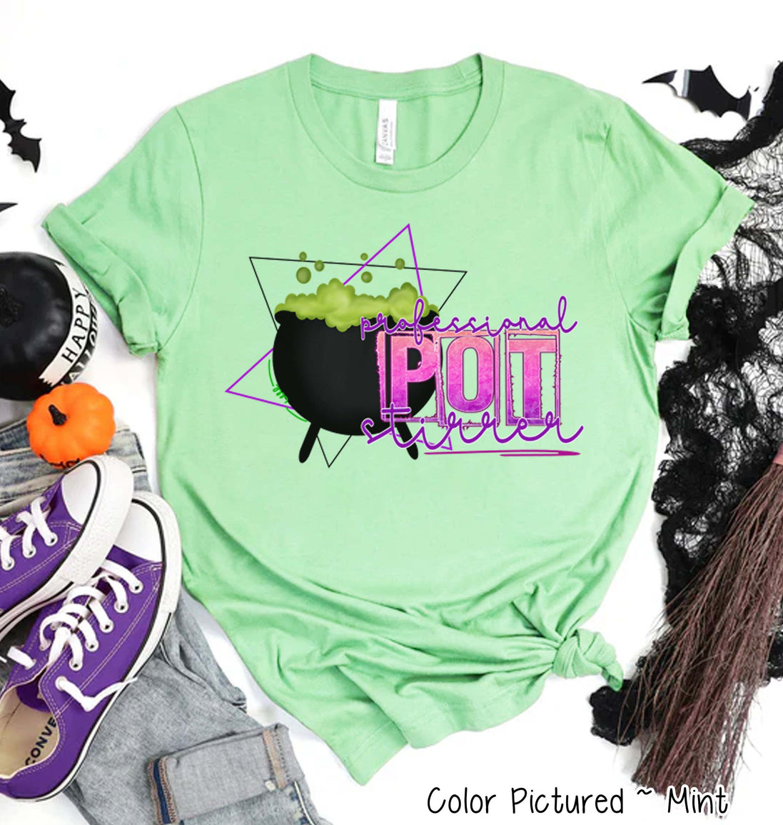 Professional Pot Stirrer Halloween Tee