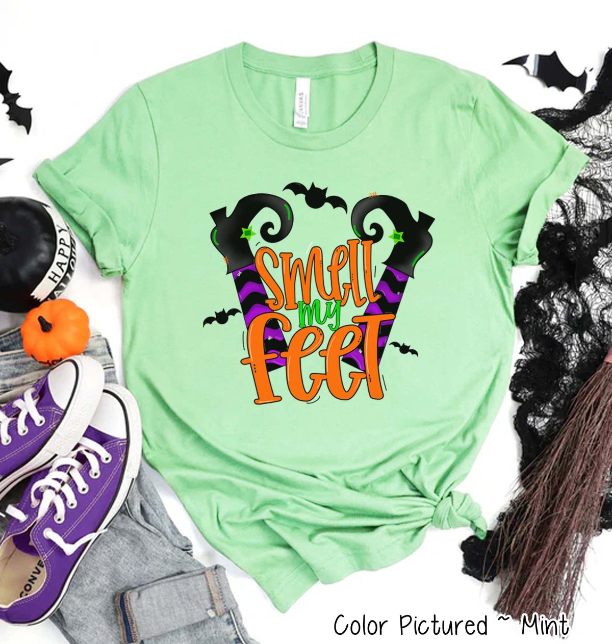 Smell My Feet Halloween Tee