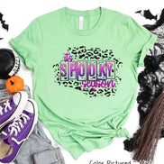 Spooky Season Leopard Halloween Tee
