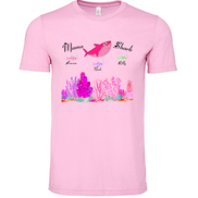 Custom Mama-Daddy-Grandma-Grandpa Baby Shark Tee - Too Cute Custom Designs