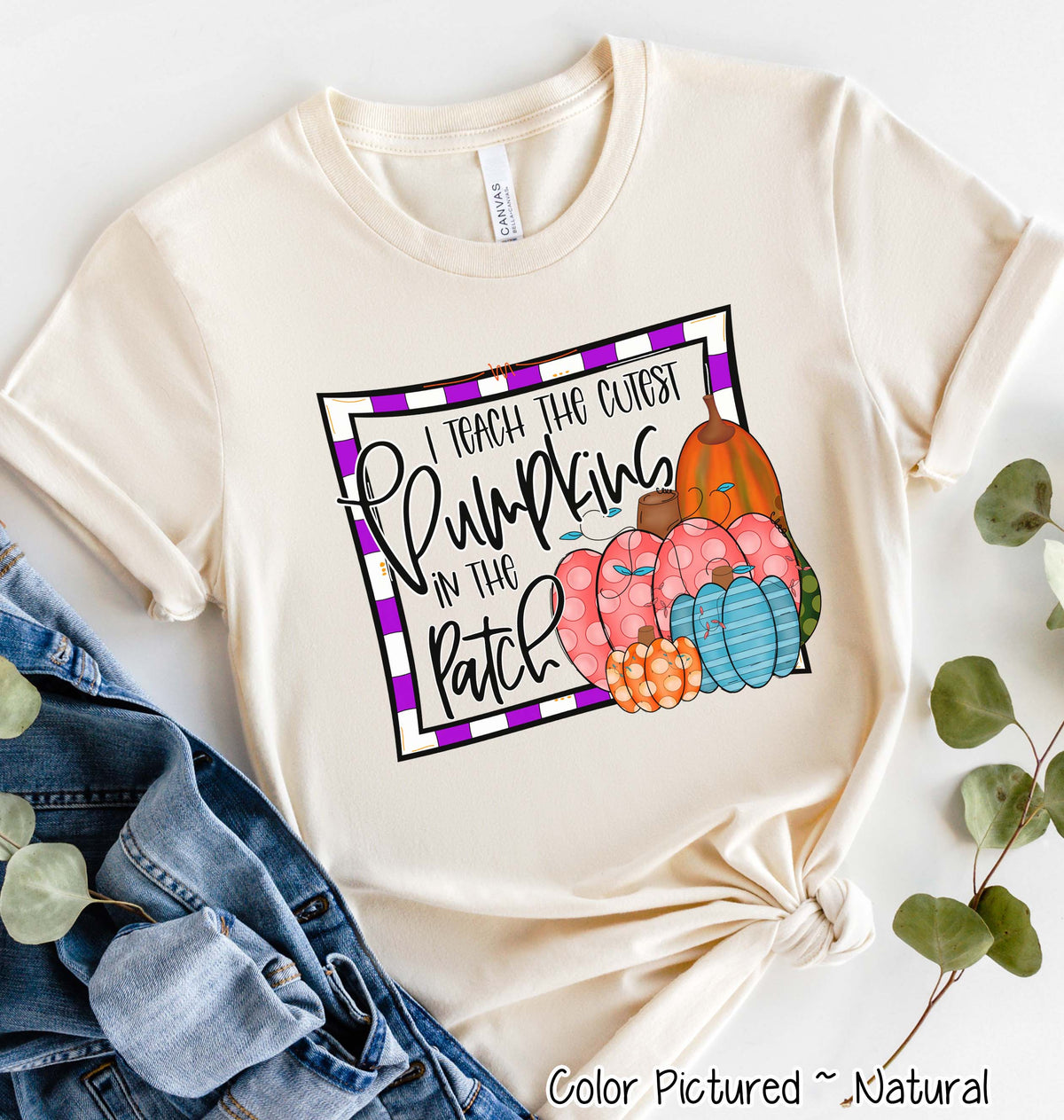 I Teach the Cutest Pumpkins Fall Tee