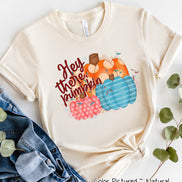 Hey There Pumpkin Trio Fall Tee