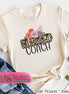 Monogram Blessed Leopard Coach Tee