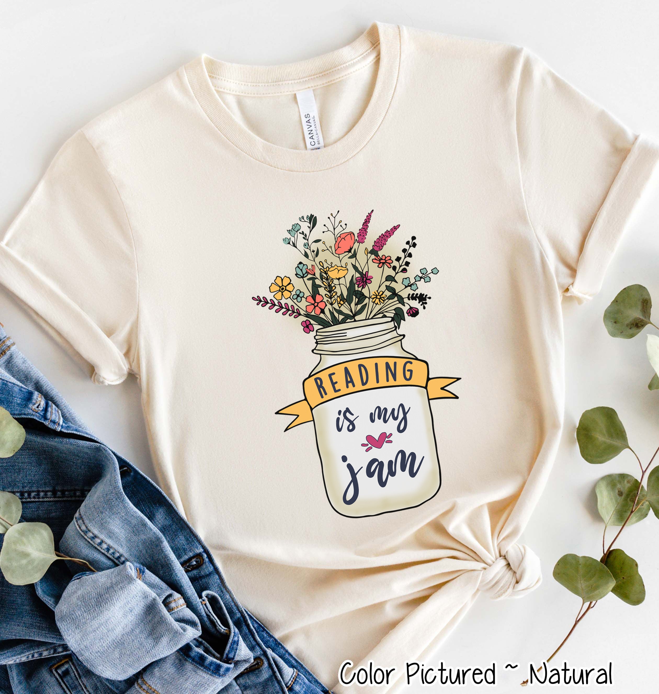 Reading Is My Jam Tee