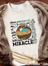 Baby Jesus Typography Word Art Christmas Tee