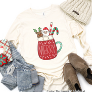 Merry Christmas Coffee Cocoa Hot Chocolate Mug