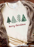 Minimalist Christmas Tree Tee