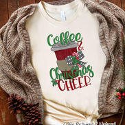 Coffee & Christmas Cheer Tee