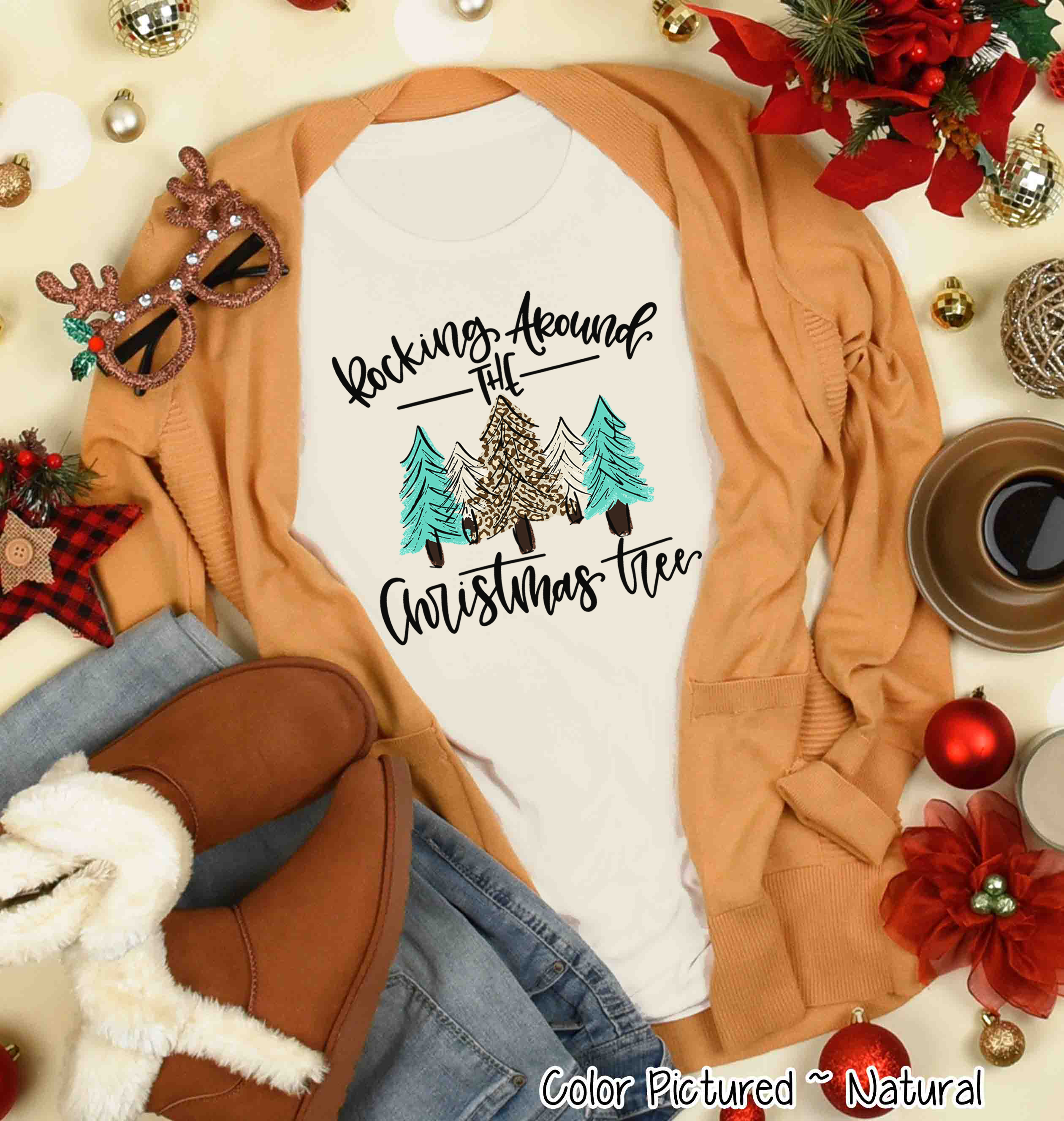 Rocking Around the Christmas Tree Tee