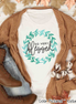 So Very Blessed Wreath Tee
