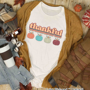 Retro Fall Thankful Tee