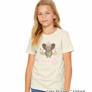 Personalized Girl Turkey Tee