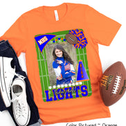 Friday Night Lights Ultimate Fan Tee Photo Shirt (Football, Cheer, Drill Team, Band)