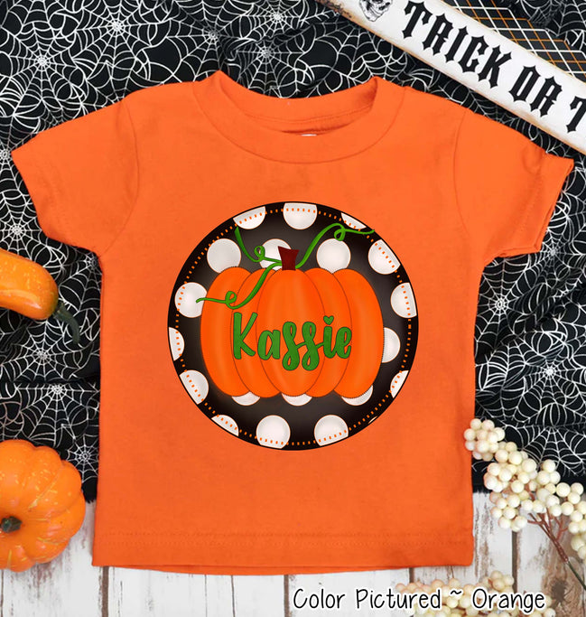 Personalized Halloween Frame with Custom Name Halloween Tee
