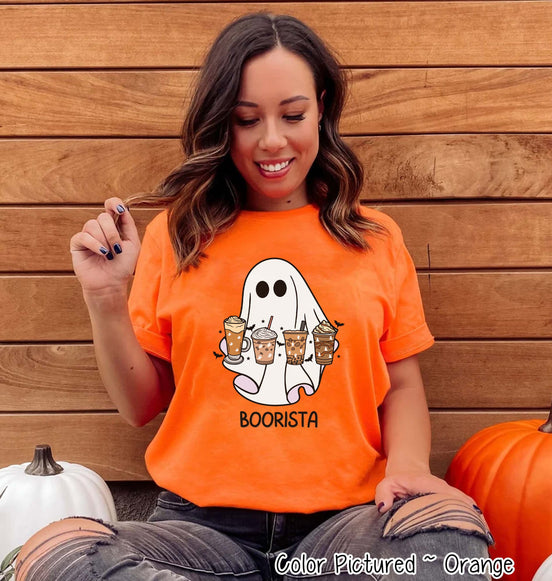 Boorista Coffee Latte Halloween Tee