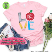 Monogram LOVE School Tools Tee