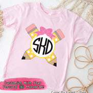 Monogram Cute Pencil Tee