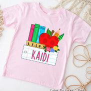 Personalized Back to School Tee