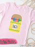 Monogram Pastel Crayon Tee