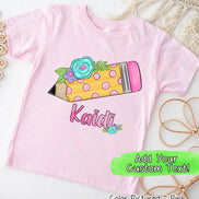 Personalized Pencil Tee