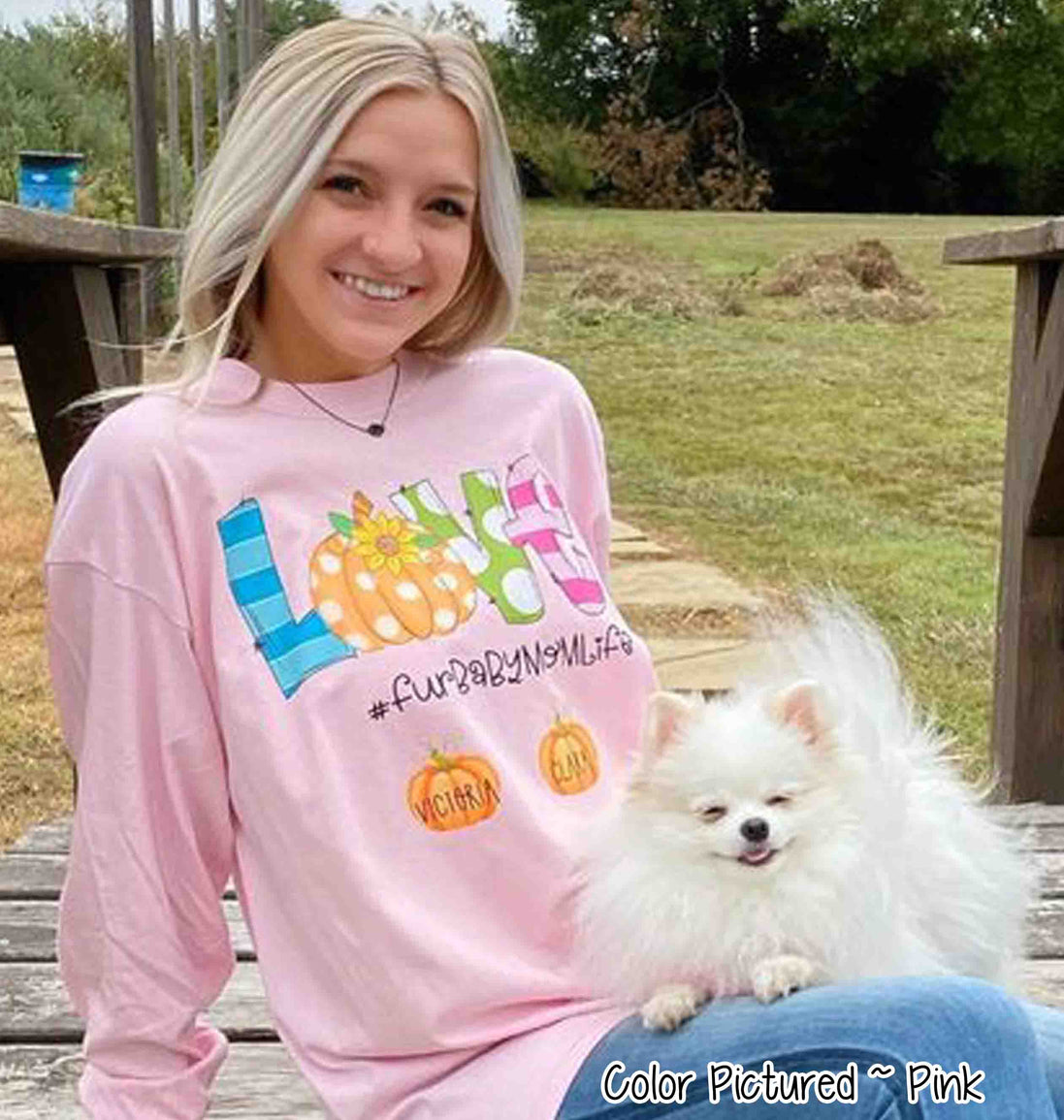 Love with Pumpkin Customized #Life ~ Custom Named Pumpkins Tee