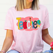 Doodle Teacher Tee