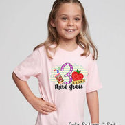 Monogram 3rd Grade Tee