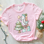 Penguin Christmas Tree Tee