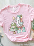 Penguin Christmas Tree Tee