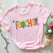 Teacher Christmas Tee