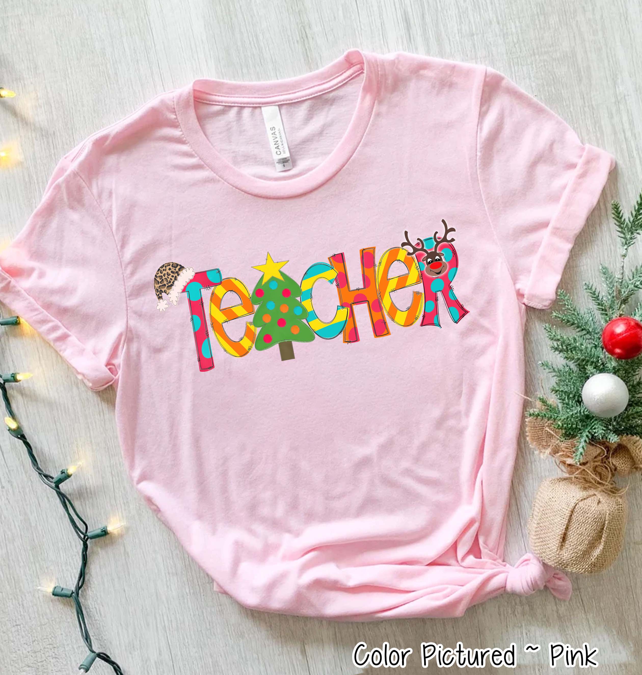 Teacher Christmas Tee