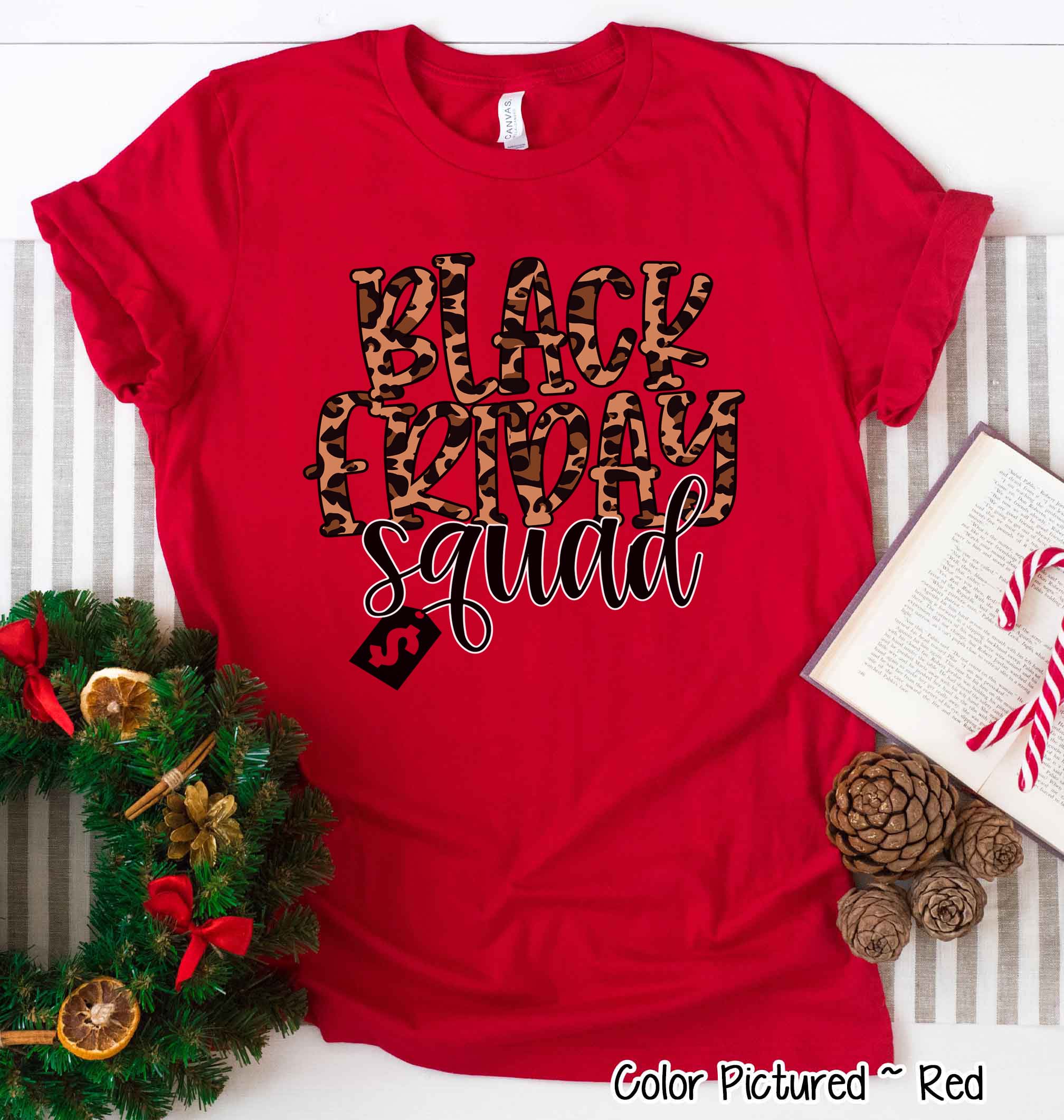 Black Friday Squad Holiday Tee