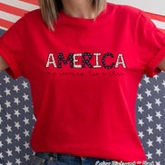 America My Country Tis Of Thee Tee