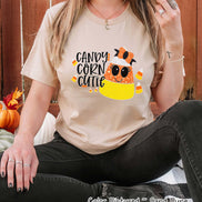 Candy Corn Cutie Halloween Tee