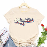 America Retro Tee