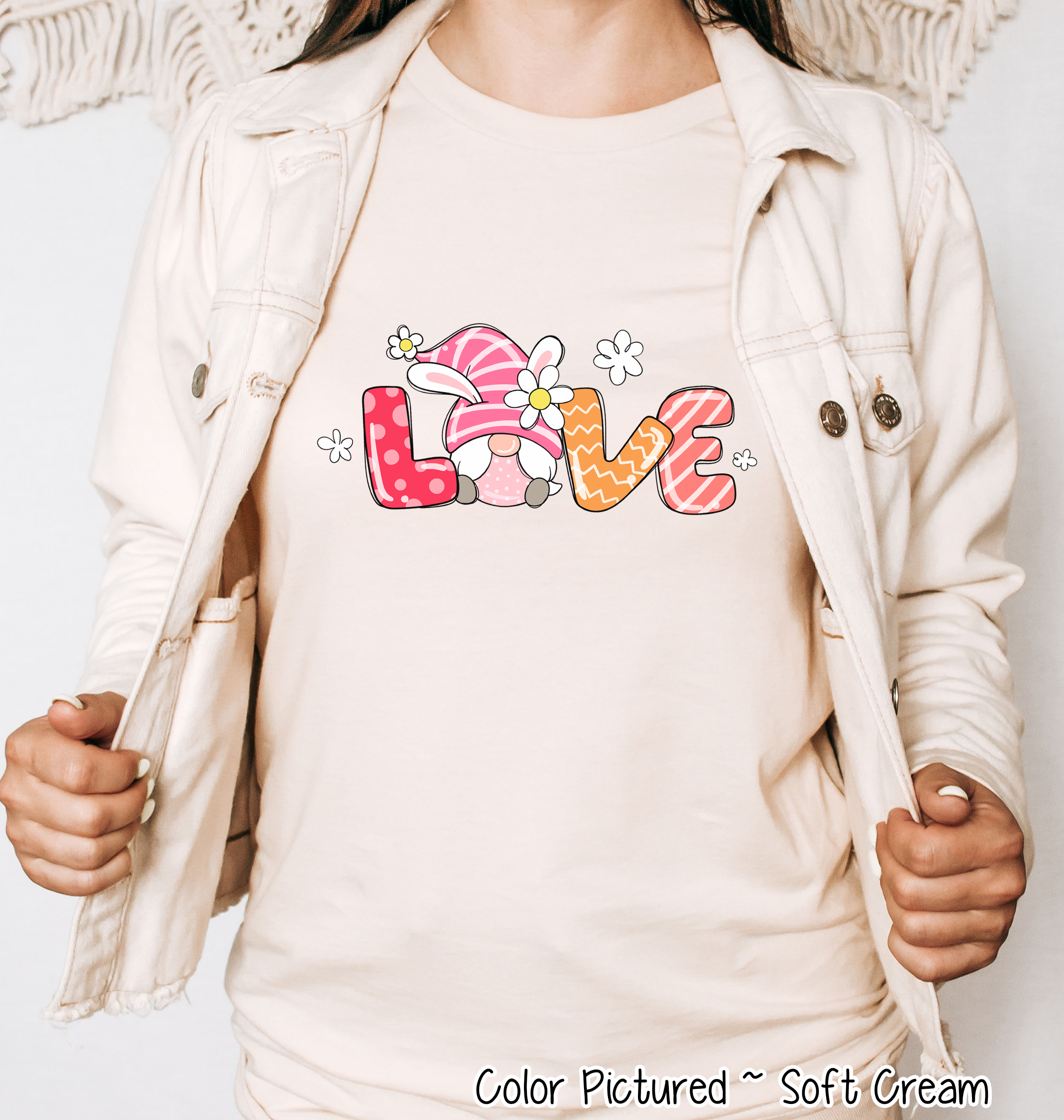 Gnome LOVE Easter Tee