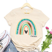 Rainbow Teacher Life Tee