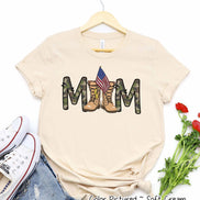 Military Mom with Combat Boots Tee