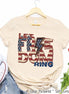Let Freedom Ring Retro Tee