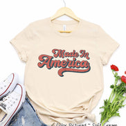 Made In America Retro Tee