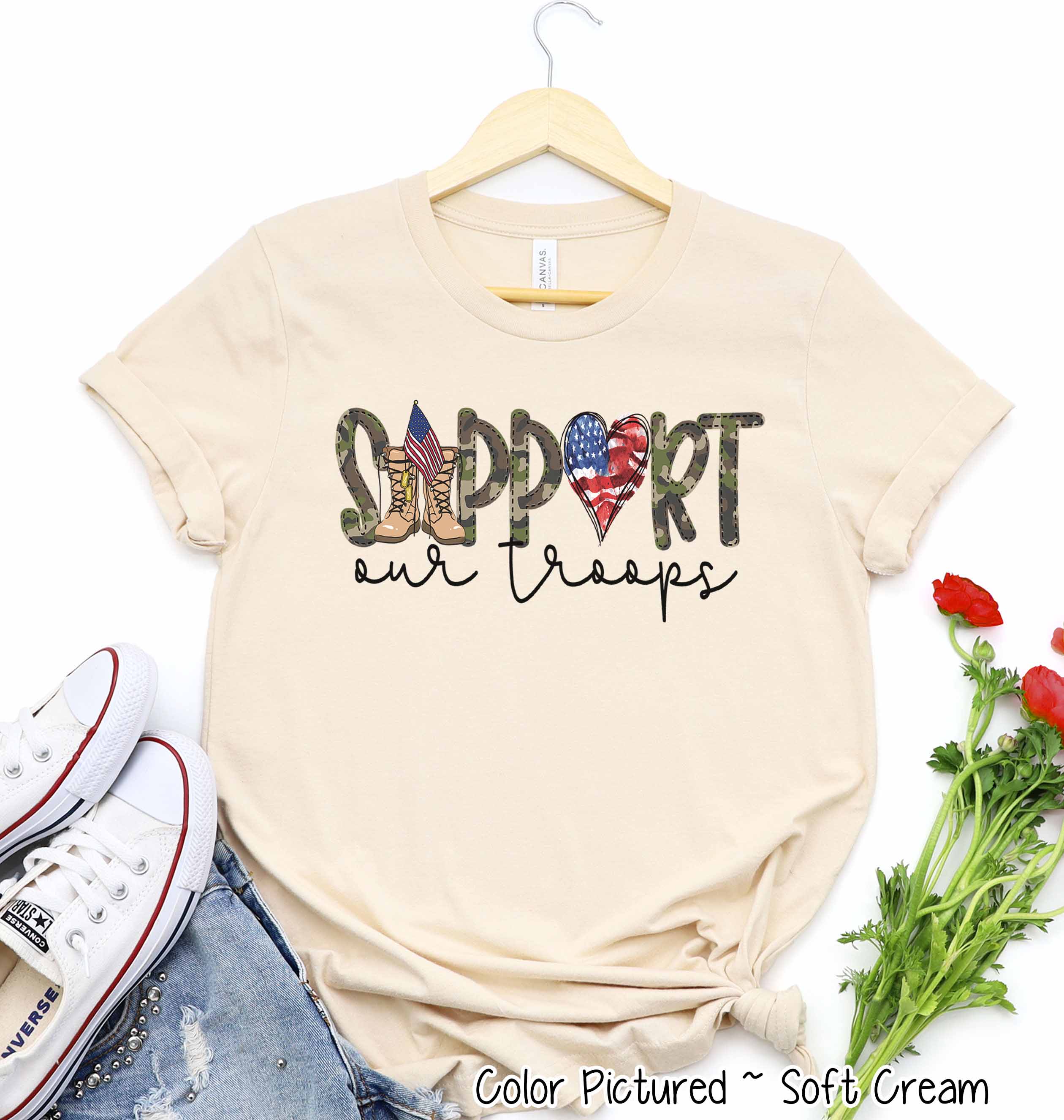 Support our Troops Tee