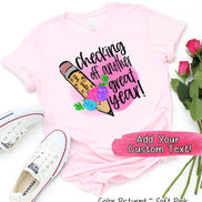 Personalized Checking Off Another Great Year Tee