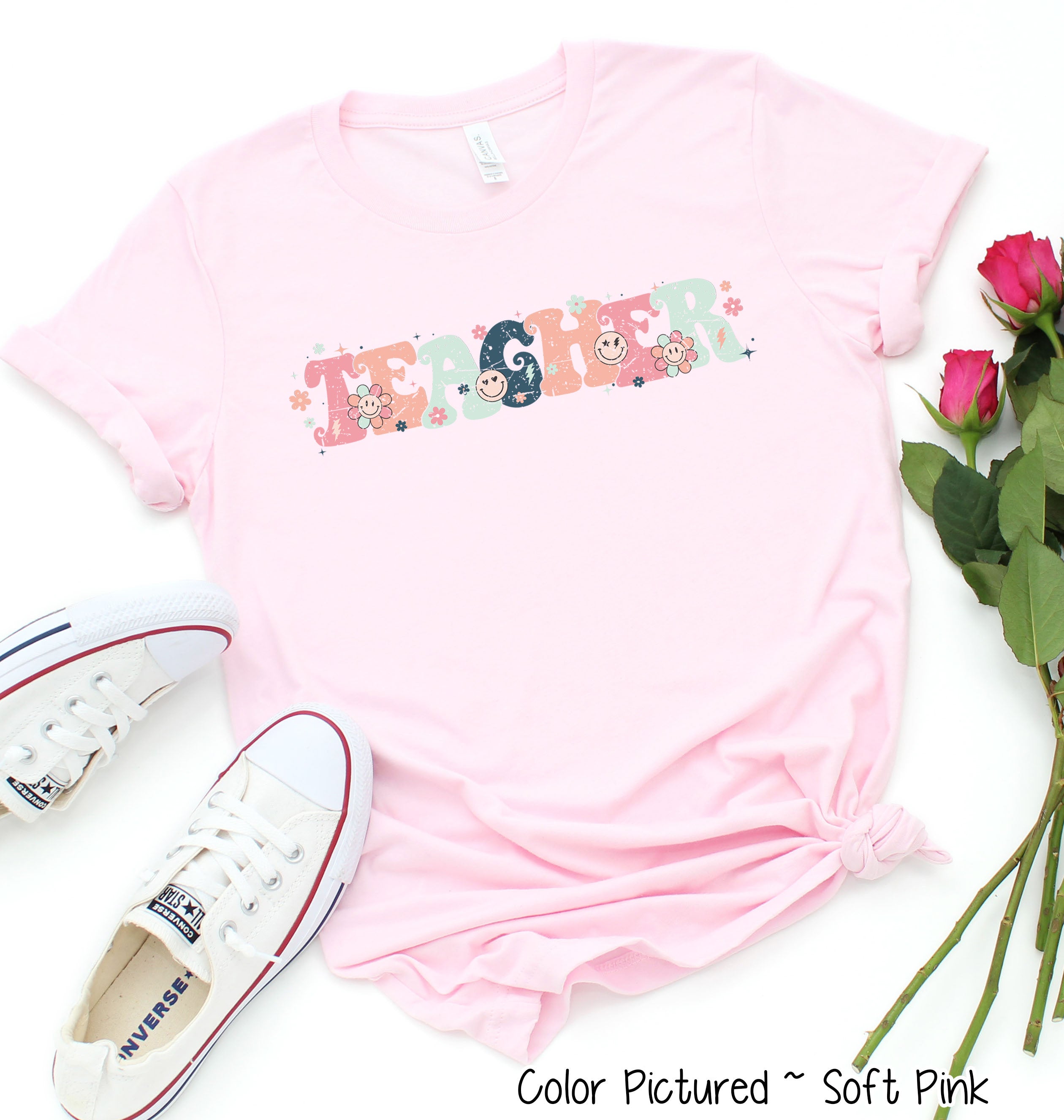 Retro Teacher Tee