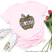 Personalized Leopard Apple Tee