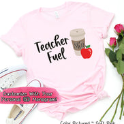 Monogram Teacher Fuel Tee