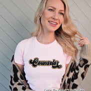 Retro Leopard Counselor Tee