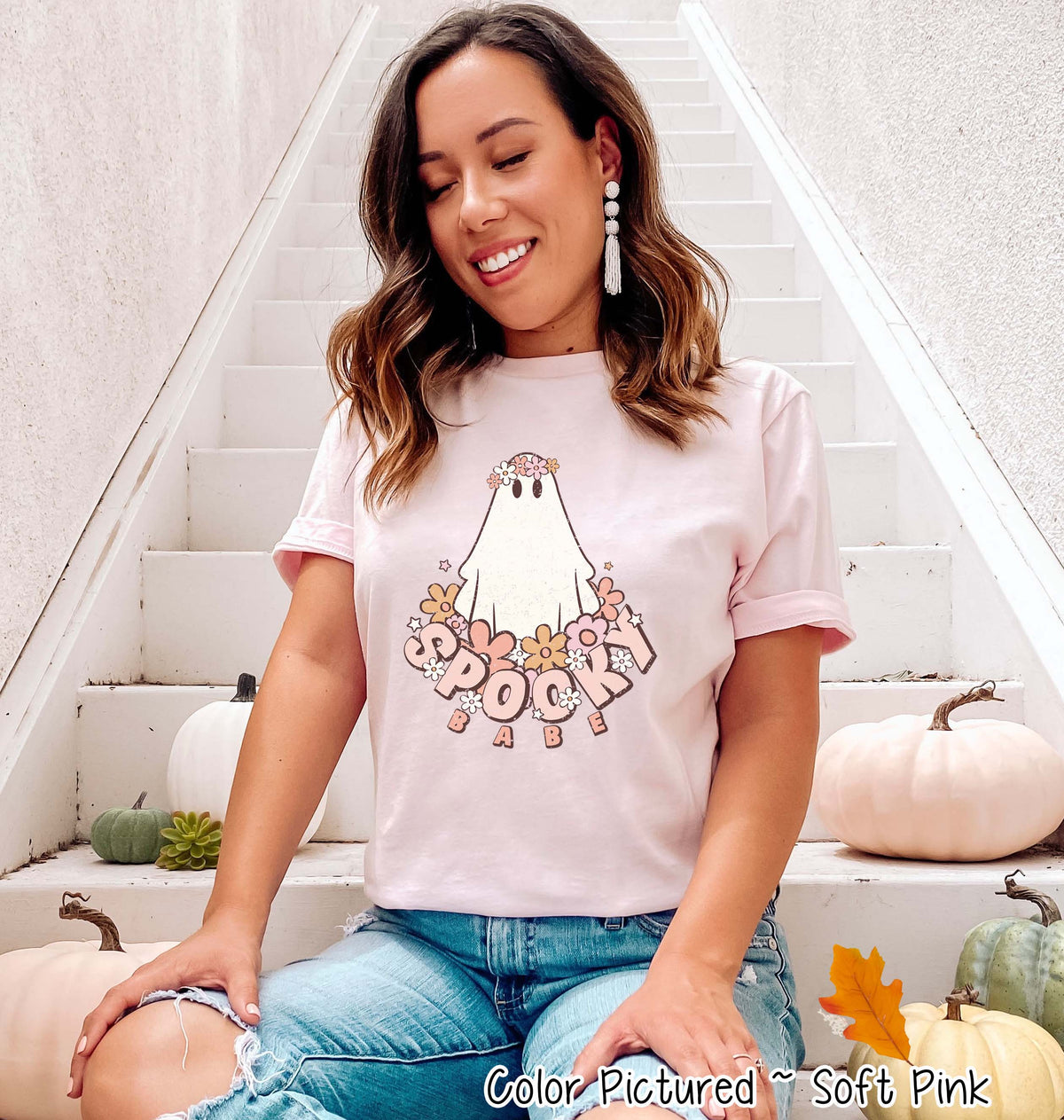 Retro Spooky Babe Halloween Tee