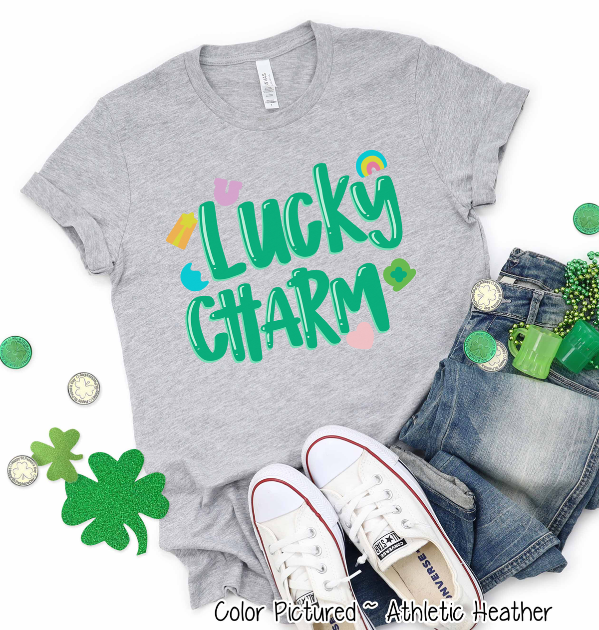 Lucky Charm St Patricks Day Tee