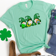 Gnome Trio St Patricks Day Tee
